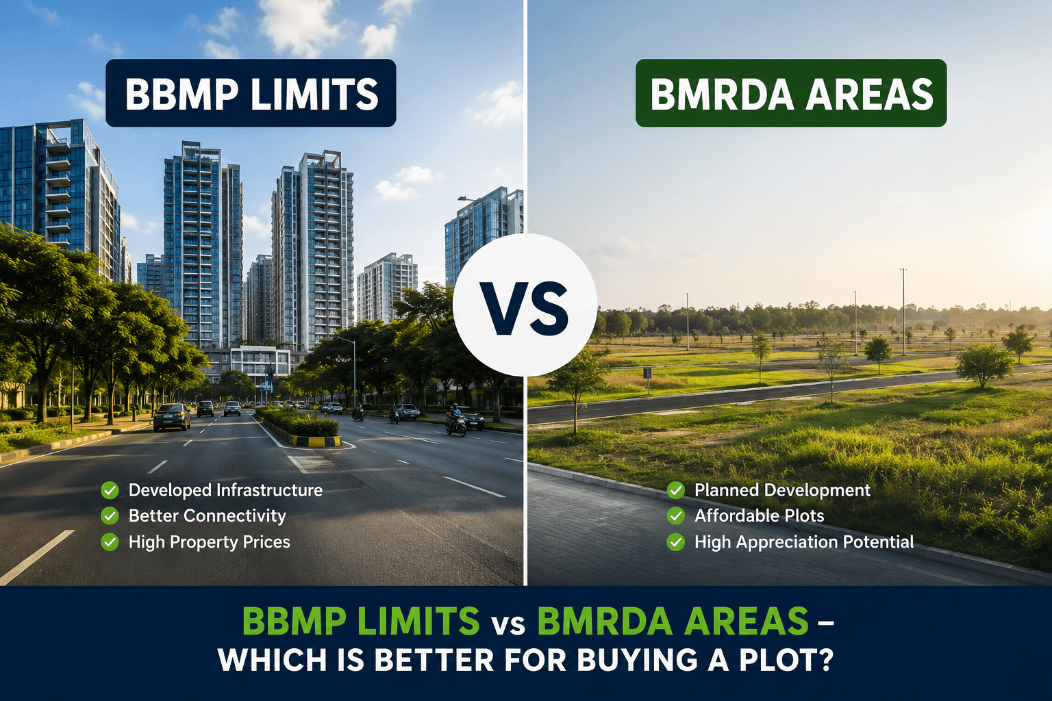 BBMP Limits vs BMRDA Areas