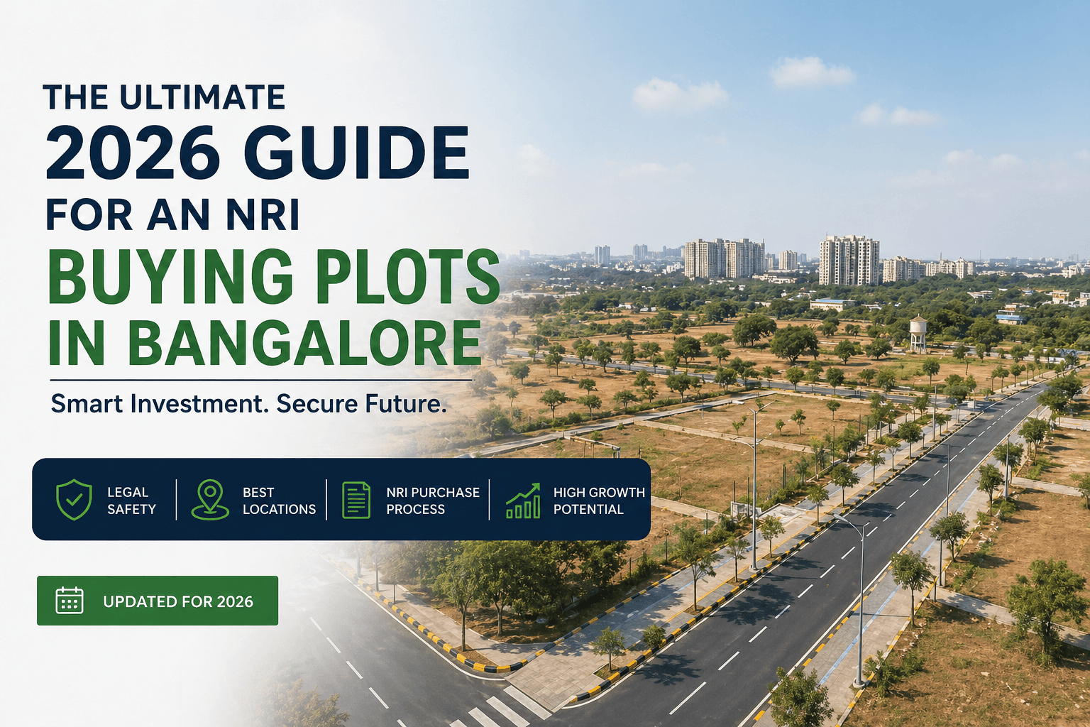 NRI buying plots in Bangalore